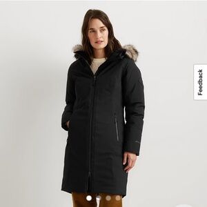 Eddie Bauer Women's Black Olympia Down Jacket